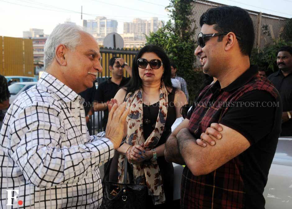 Ramesh Sippy, Kiran Juneja Sippy and Bhushan Kumar. Sachin Gokhale/Firstpost