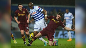 EPL: Man City draw with QPR, fail to close gap on United