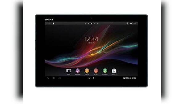 Sony launches ultra-thin Xperia Tablet Z with Android 4.1