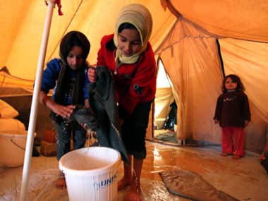 Syrian Refugees. AP