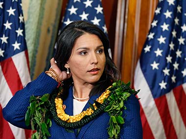 Tulsi Gabbard files defamation lawsuit against Hillary Clinton seeking $50 million in damages over comment that Hawaiian Congresswoman was 'Russian asset' Tulsi Gabbard files defamation lawsuit against Hillary Clinton seeking $50 million in damages over comment that Hawaiian Congresswoman was 'Russian asset'