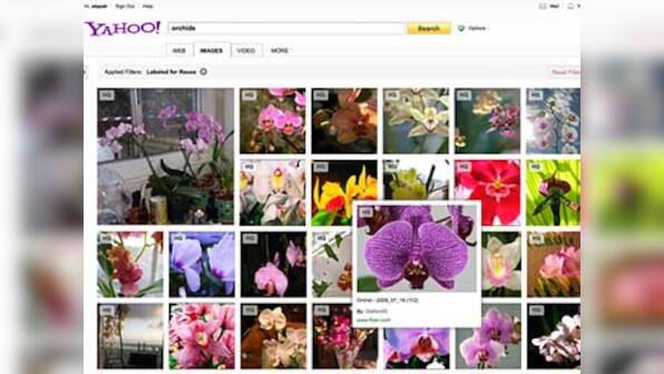 Yahoo adds Flickr photos to Images search