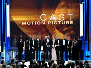 Hollywood actors weigh in on Oscar race with SAG Awards 2013 Hollywood actors weigh in on Oscar race with SAG Awards 2013