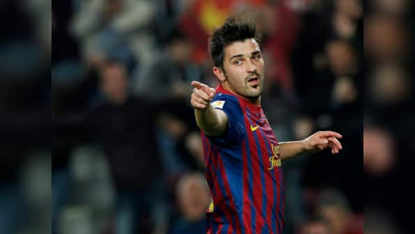 Villa double helps Barca thump Cordoba 5-0 in King's Cup