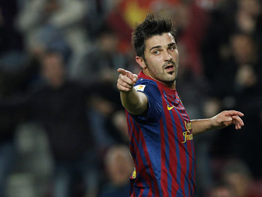 Villa double helps Barca thump Cordoba 5-0 in King's Cup Villa double helps Barca thump Cordoba 5-0 in King's Cup