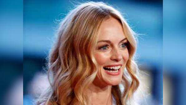 Heather Graham got trapped during a house fire