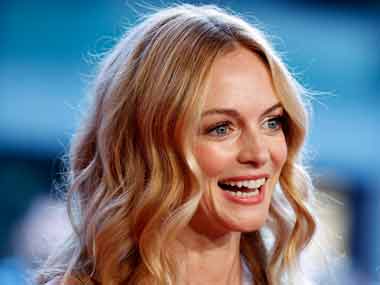 Heather Graham got trapped during a house fire Heather Graham got trapped during a house fire