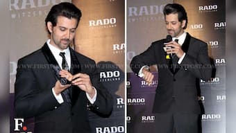 Images: Hrithik Roshan's got the time, to sell time!