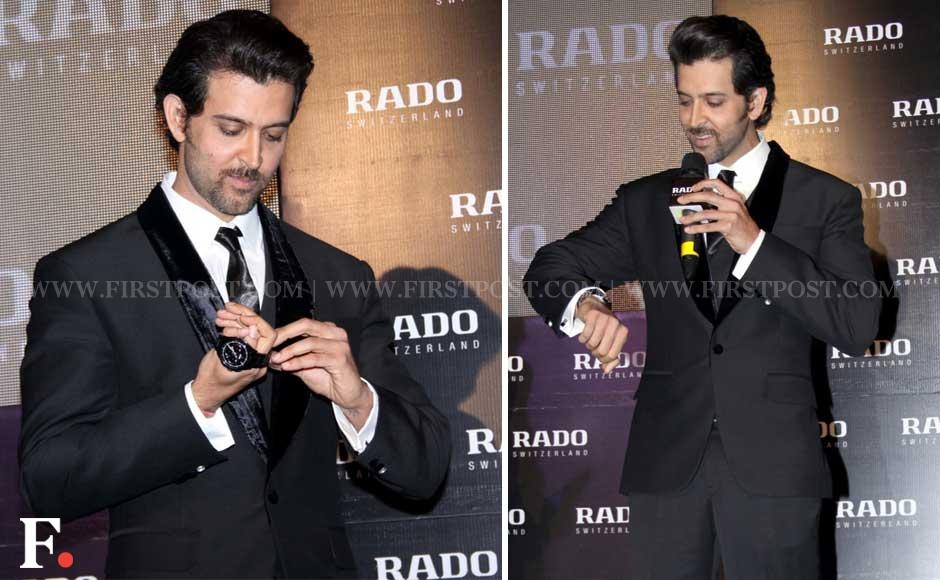 Images: Hrithik Roshan's got the time, to sell time! Images: Hrithik Roshan's got the time, to sell time!