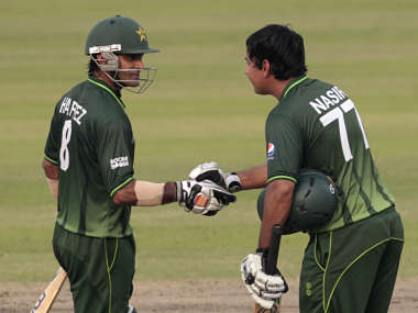 Hero's welcome for Pakistan team after beating India Hero's welcome for Pakistan team after beating India