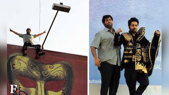 Images: A whole lot of dramebaazi at poster launch of Nautanki Saala 