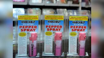 Pepper spray selling like hot cakes in Delhi