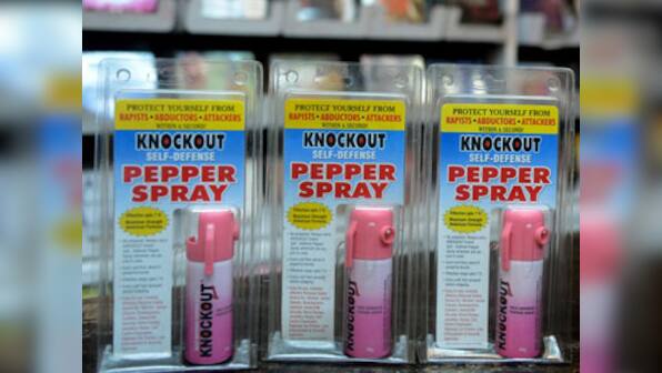 Pepper spray selling like hot cakes in Delhi