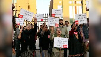 Protest against rape of mentally challenged woman