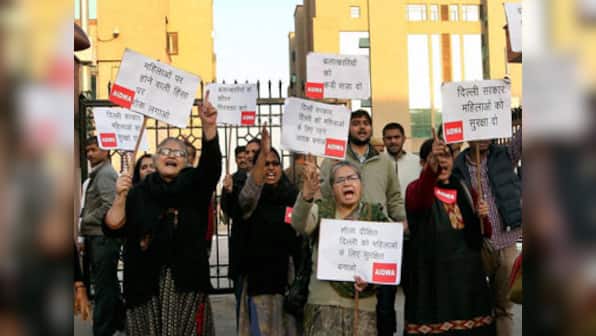 Protest against rape of mentally challenged woman