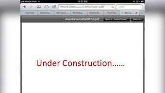 What's cooking? Justice Verma report vanishes from home ministry portal