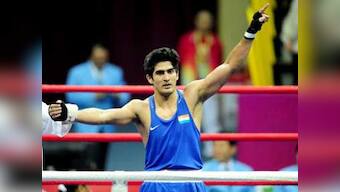 I am training without goals because of the IABF ban: Vijender