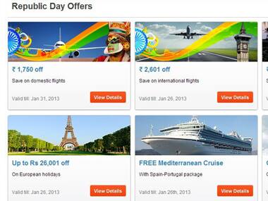 Yatra.com’s republic day promo. 