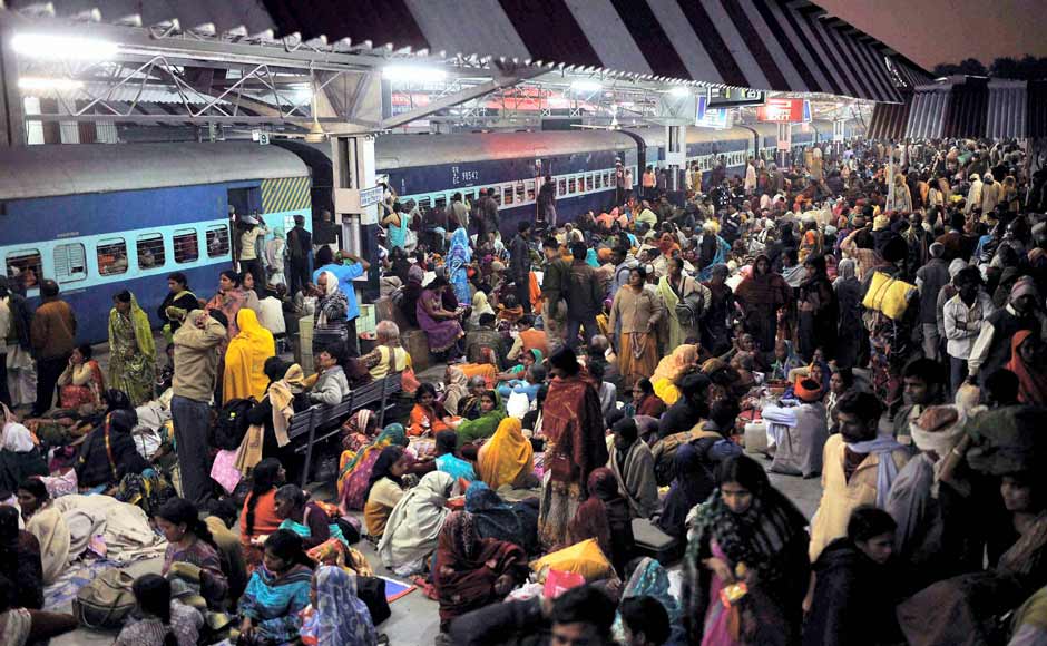 Images: Tragedy strikes at Allahabad station with 36 dead in stampede Images: Tragedy strikes at Allahabad station with 36 dead in stampede