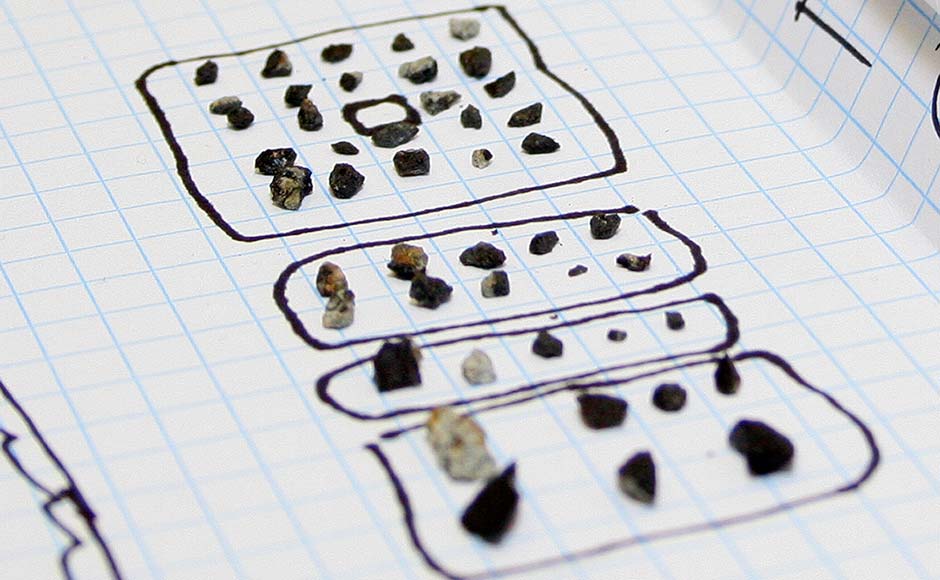 Images: Scientists find fragments of meteor that crashed in Russia Images: Scientists find fragments of meteor that crashed in Russia