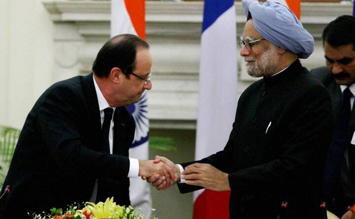 Images: France's Hollande on his maiden visit to India Images: France's Hollande on his maiden visit to India