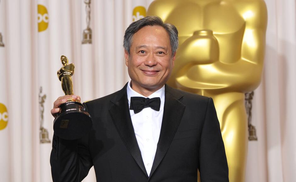 Director Ang Lee accepts the award for best director at the Oscars at the Dolby Theatre on Sunday Feb. 24, 2013, in Los Angeles. AP