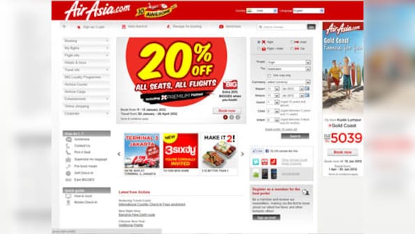 Air Asia applies for airline JV with Tata Sons