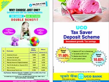 SBI tax-saving FD ad trying to confuse investors? SBI tax-saving FD ad trying to confuse investors?
