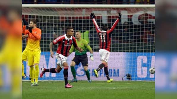Champions League: Barcelona shocked as Milan win 2-0