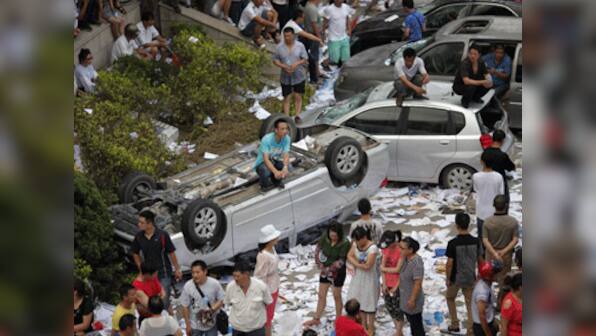 China sentences 16 for violent protest against pollution