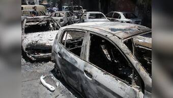 Bomb hits central Damascus near ruling party building