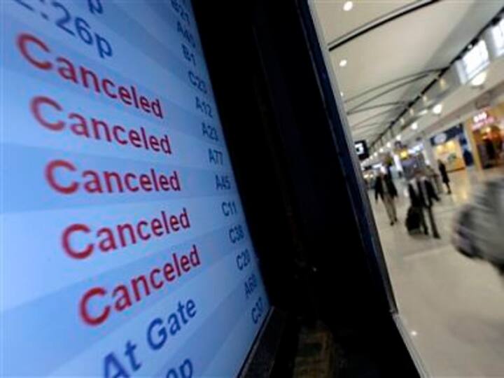 Storm forces cancellation of over 2000 flights in the US 