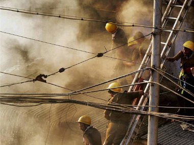 Kolkata fire: KMC says one floor of market is illegal Kolkata fire: KMC says one floor of market is illegal