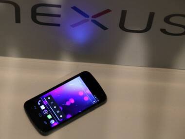The Samsung Galaxy Nexus smartphone. Reuters 