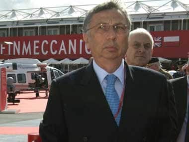 Finmeccanica head Giuseppe Orsi. AFP