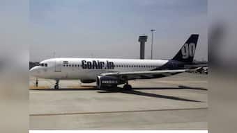  Stranded GoAir passengers protest at IGI airport