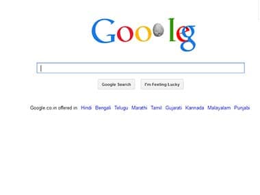 Screengrab of Google Doodle on Asteroid. 