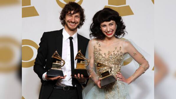 Gotye, Kimbra win record of the year award at Grammys