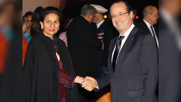 French Prez Hollande in India: Defence, trade to top agenda