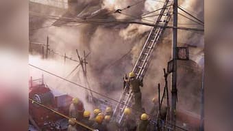 Kolkata market fire: Blame game heightens, but fire hazards remain