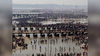Army troops plug Ganga breach in Kumbh, averting disaster