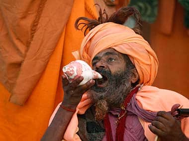 An image from the Maha kumbh Mela: AP