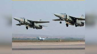 MiG-27 crashes in Rajasthan, pilot bails out 