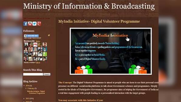 Is this a job you want? I&B min is looking for 'Digital volunteers'