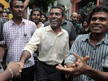 Let us arrest Nasheed, Maldives tells Indian High Commission Let us arrest Nasheed, Maldives tells Indian High Commission