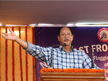 Neiphiu Rio's NPF wins one seat, ahead in 17 in Nagaland Neiphiu Rio's NPF wins one seat, ahead in 17 in Nagaland