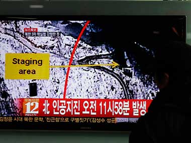 North Korea quake was a nuclear test, says UN official North Korea quake was a nuclear test, says UN official