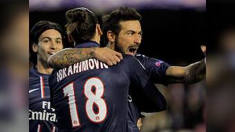 Champions League: Lavezzi's early strike helps PSG beat Valencia 2-1