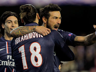 Champions League: Lavezzi's early strike helps PSG beat Valencia 2-1 Champions League: Lavezzi's early strike helps PSG beat Valencia 2-1