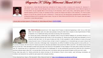 IIT Kanpur awards cop who exposed ‘bigwigs’ in Gujarat riots